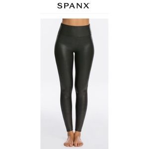 Spanx Faux Leather Leggings